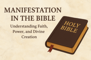 Manifestation in the Bible: How Faith Creates Reality Through Divine Principles Manifestation in the Bible: How Faith Creates Reality Through Divine Principles
